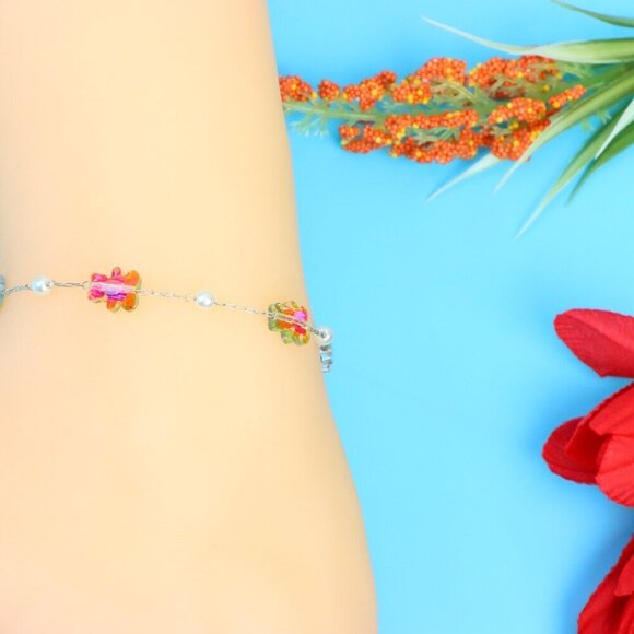 Elegant Handmade Anklet – Perfect for Women & Girls | Ideal Gift Option, DYC150 - Picture 8 of 8